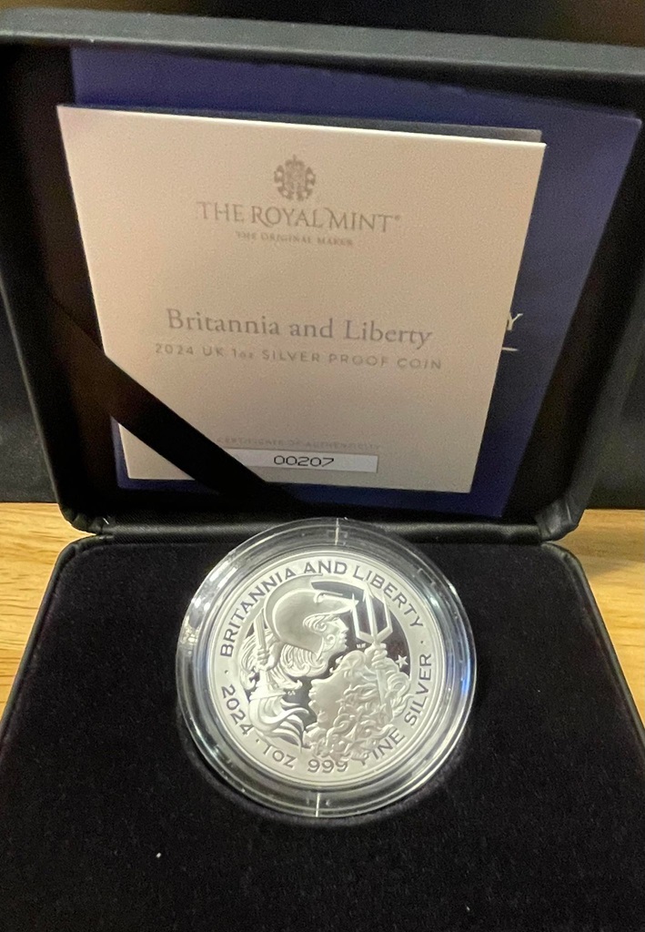 Liberty-&-Britannia-Silver-Medal-&-Gold-Coin
