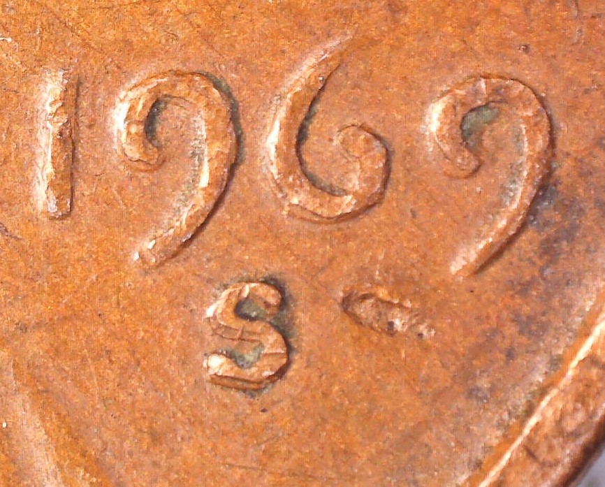 1969-S--Lincoln-Memorial-Cent