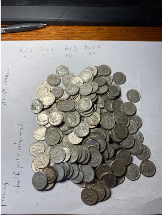 Dime-Roll-Searching