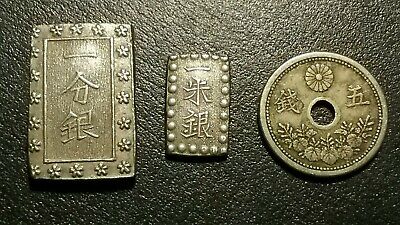 Japan-Silver-1-Yen-And-BU-And-Shu