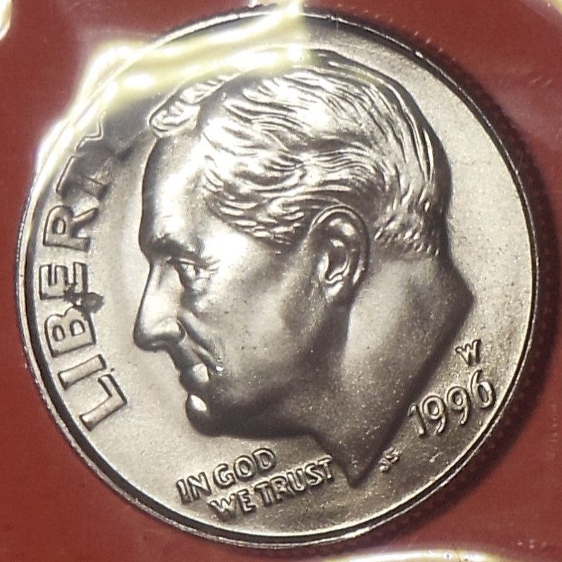 1996-W-Dime-With-Carbon-Spot
