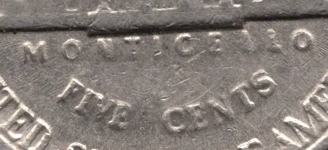 1988-P-Jefferson-Nickel---Die-Cracks-And-Doubling-In-Monticello?