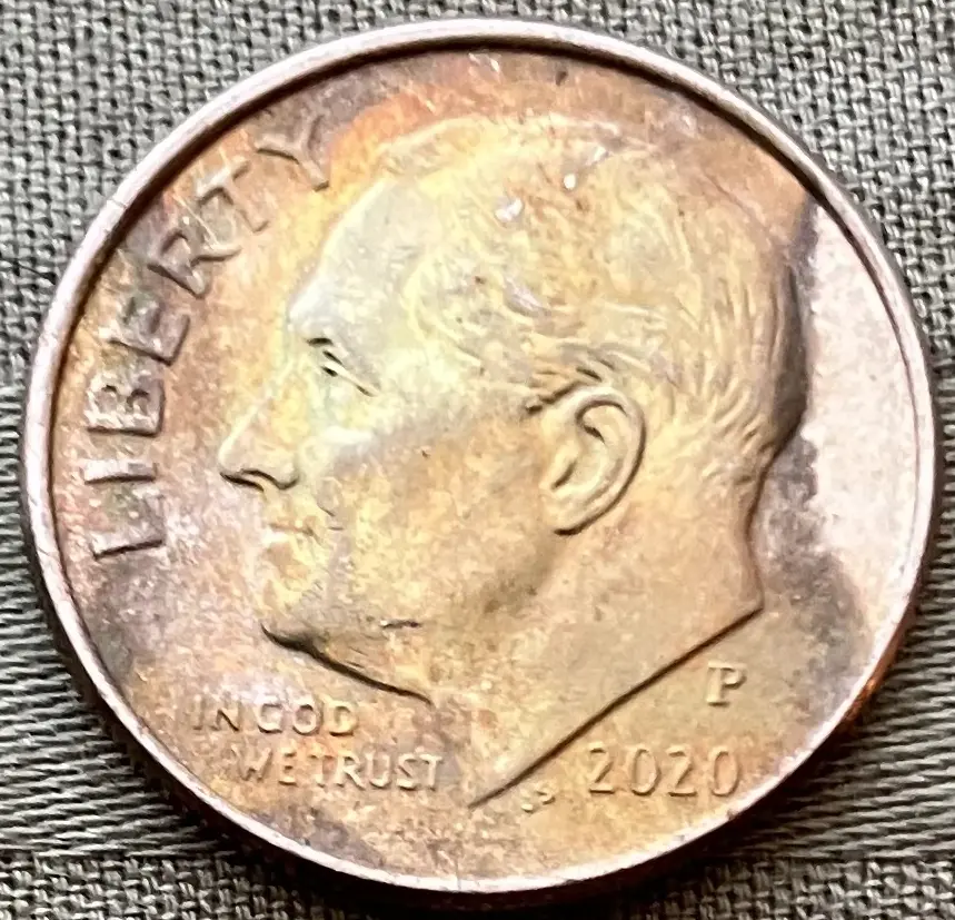 2020-Roosevelt-Dime---Genuine-Toning-Vs-Artificial