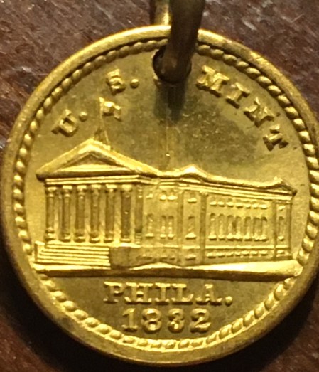 1832-Philadelphia-Mint---Lords-Prayer-On-The-Reverse