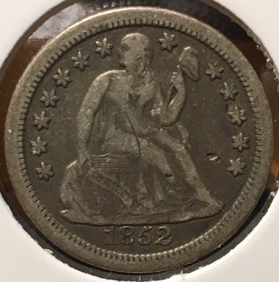 1852-O-Seated-Liberty-Dime