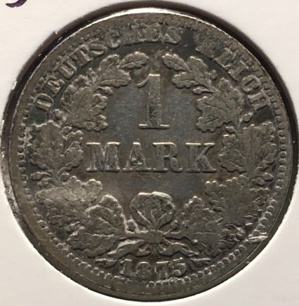 Silver-German-Mark-1875A