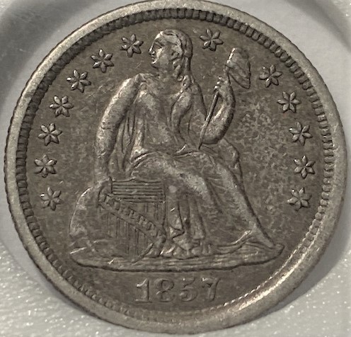 1857-O-Seated-Liberty-Dime