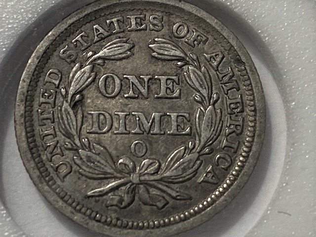 1857-O-Seated-Liberty-Dime