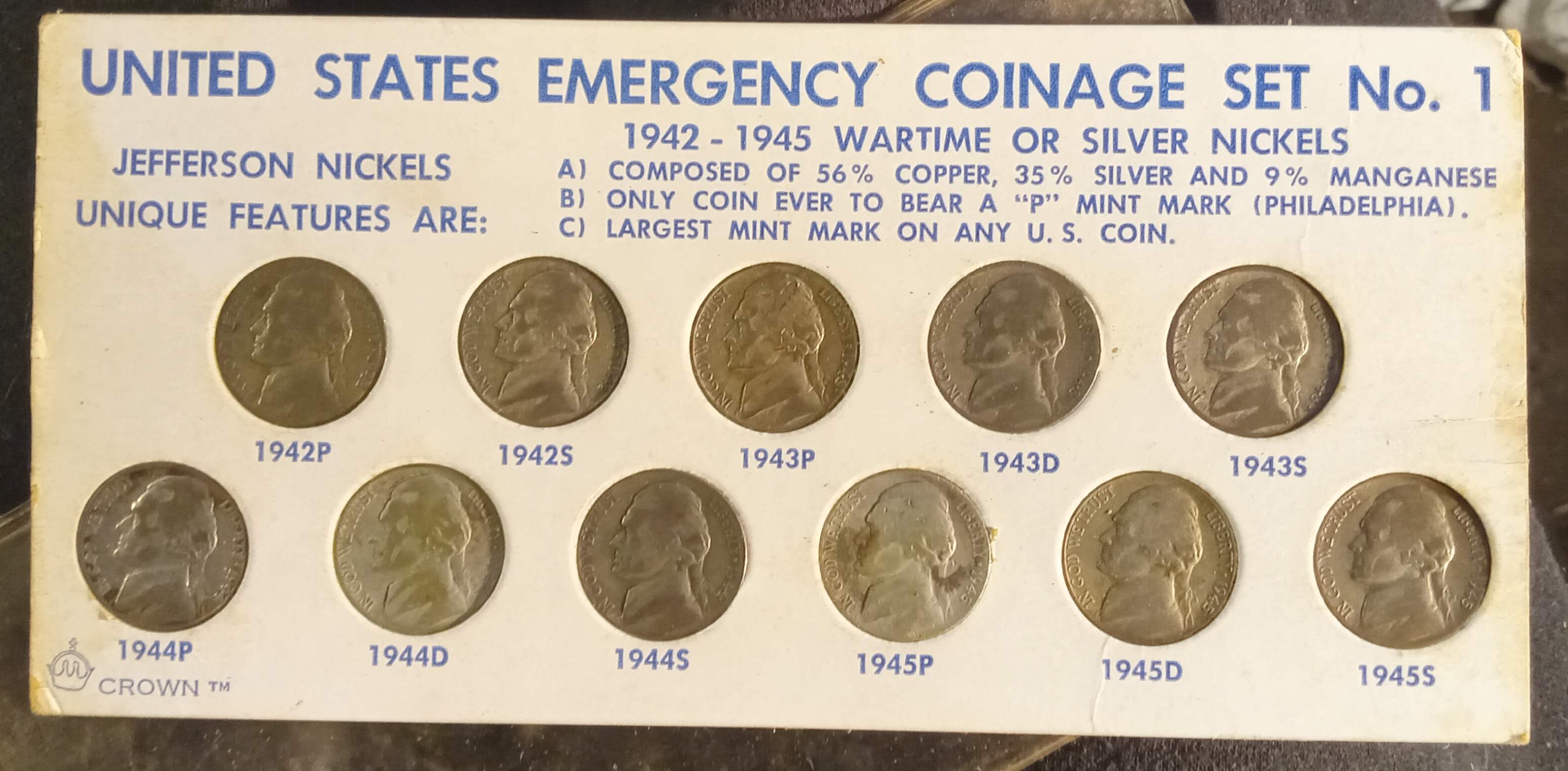 Any-Info-On-These-War-Nickels,-Inserted-Into-Crown-Sets?--Lamination-Common?