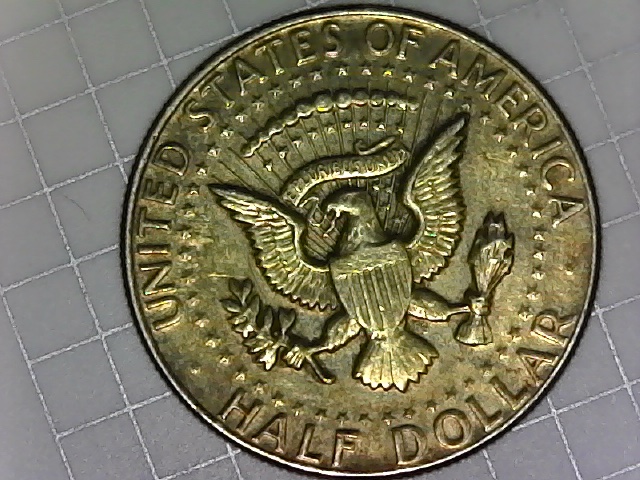 1964-Kennedy-Half-Dollars-Gold-Toned!