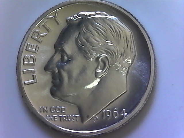1964-Roosevelt-Dime.--Newbie-Question...is-This-A-Proof?-No-S-MM
