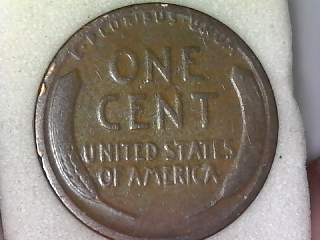 Various-Wheat-Cents.-Can-Someone-Explain-The-Gold-Lines-Please?
