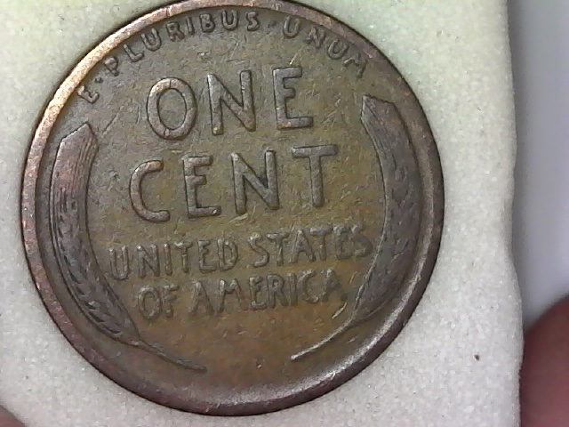 Various-Wheat-Cents.-Can-Someone-Explain-The-Gold-Lines-Please?