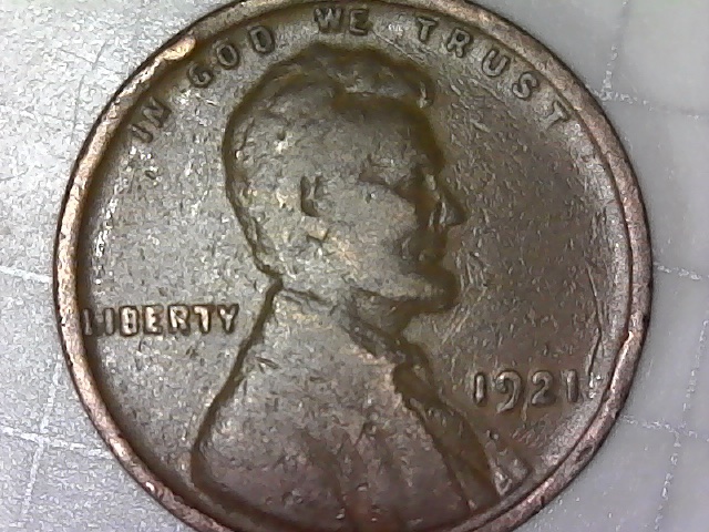 1921-Lincoln-Cent-Kind-Of-Cool-Struck-Through-Gause!-Opinions-Welcomed!