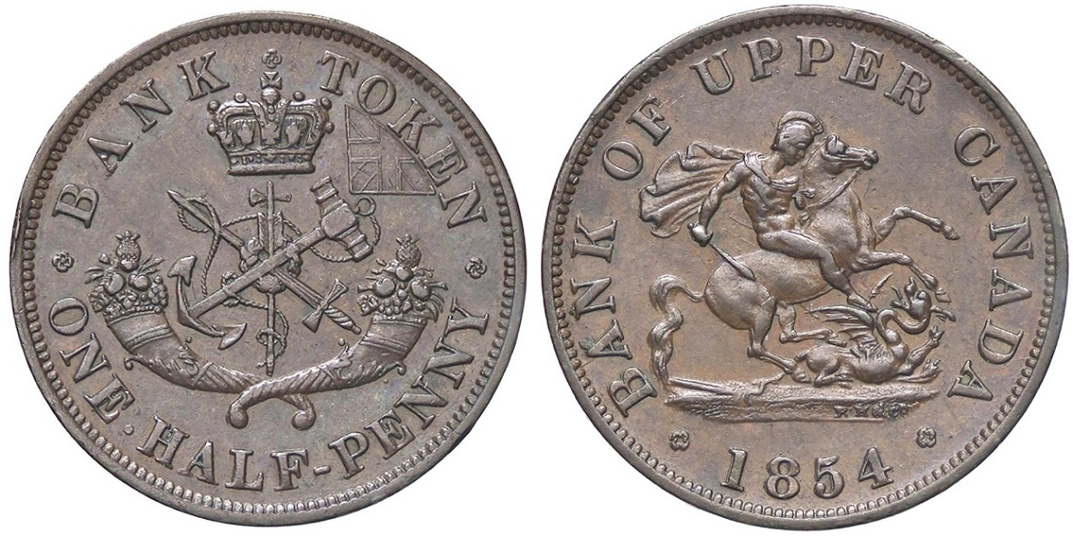 1854-Bank-Of-UC-Half-Penny