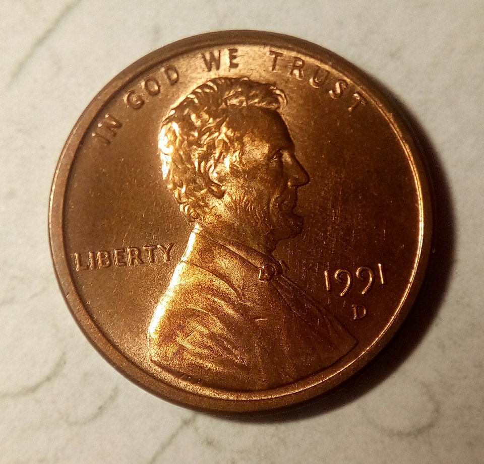 1991-D-Lincoln-Cent-Grading-Requested