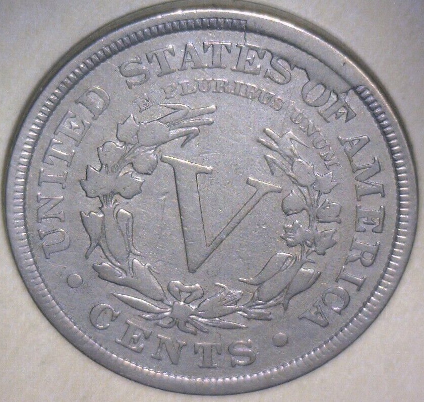 1883-V-Nickel-Cud,-Why-Do-Dentals-Look-Doubled-On-Opposite-Side-Of-Cud?