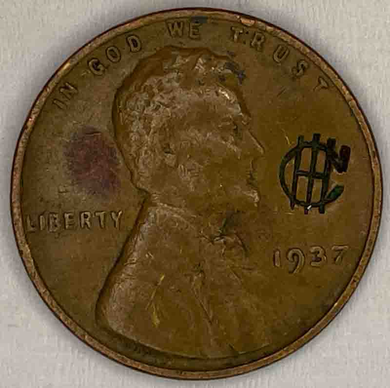 A-Running-Thread-Of-Chafemasterj's-Counterstamped-Lincoln-Cents.