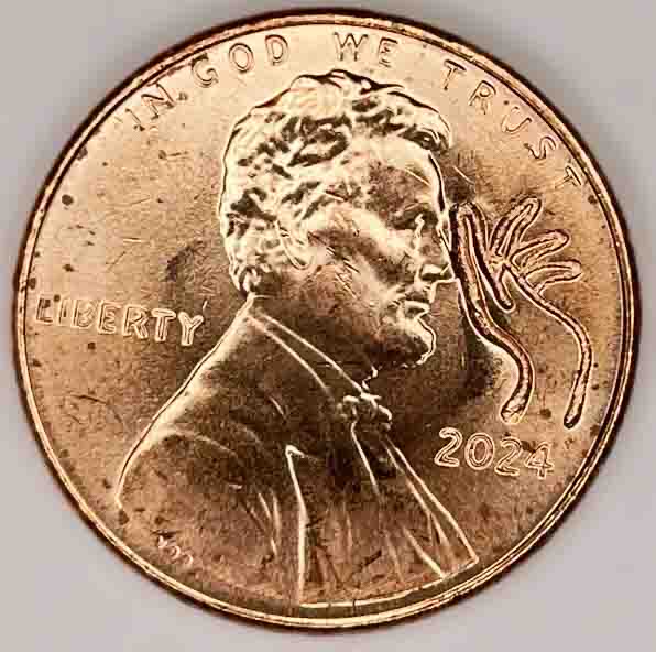 A-Running-Thread-Of-Chafemasterj's-Counterstamped-Lincoln-Cents.