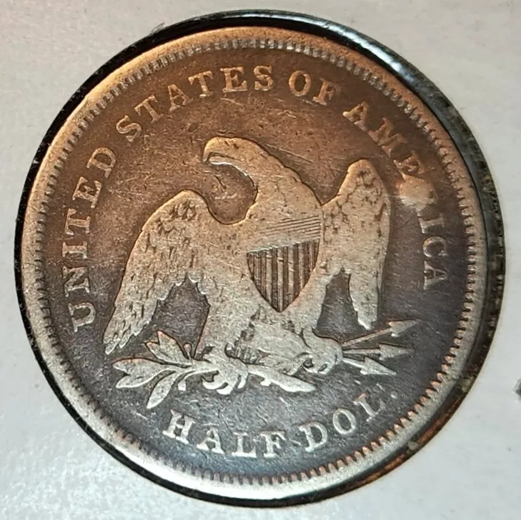 1839-Half-Dollar,-Seated-Liberty-No-Drapery