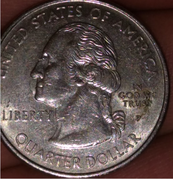 1999-Georgia-P-State-Quarter---Crooked-'T'-In-Liberty-Error-Or-Damage?