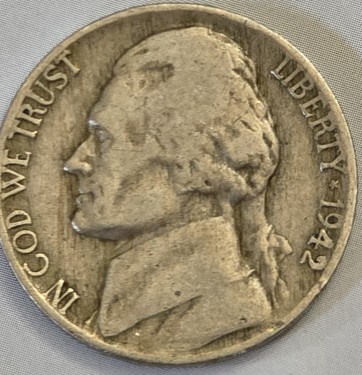 1942-War-Nickel-No-Mint,-Error