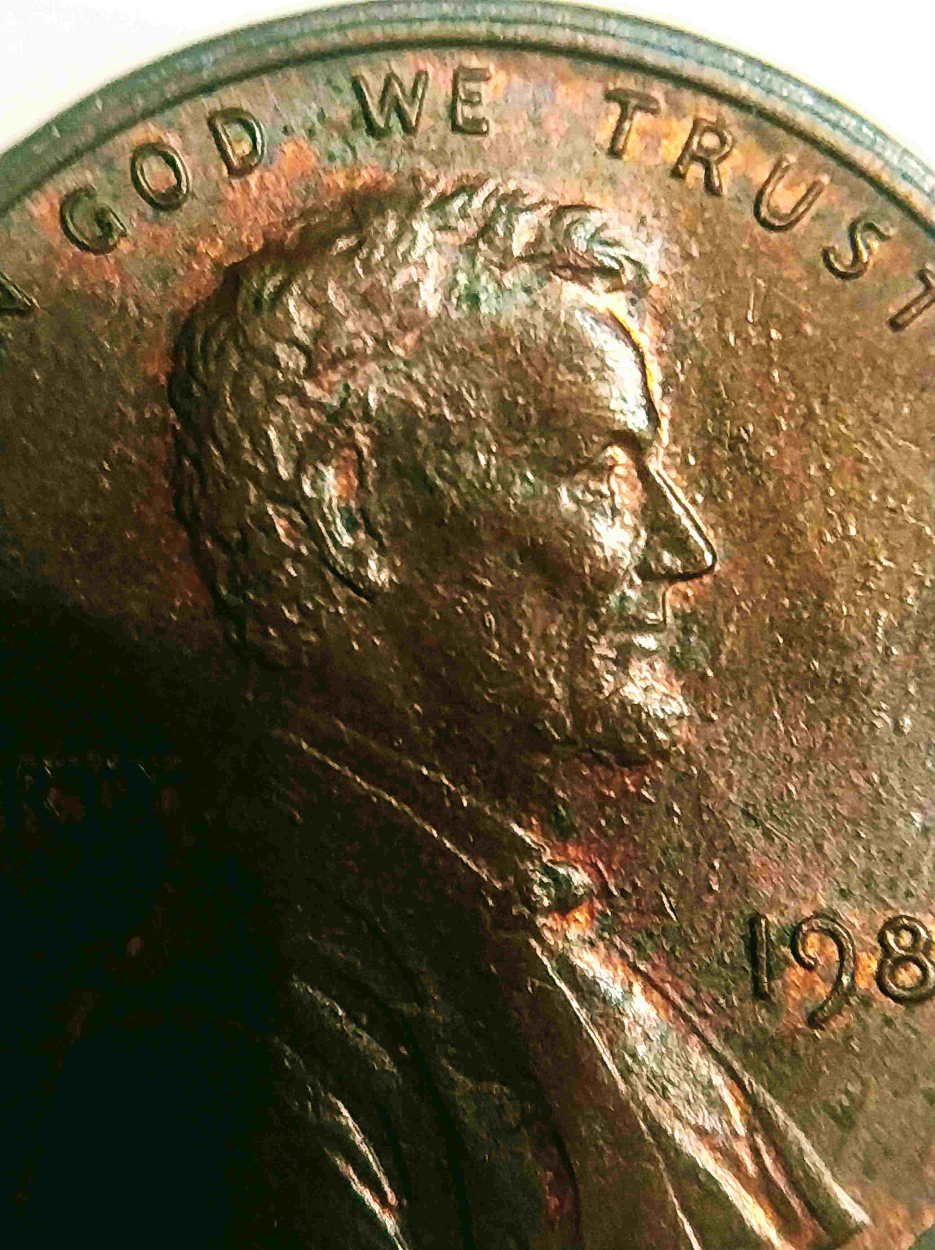 Funny-Look-Blew-Up-Hair-Style-Of-The-1983-P-LMC-Zinc-Cent