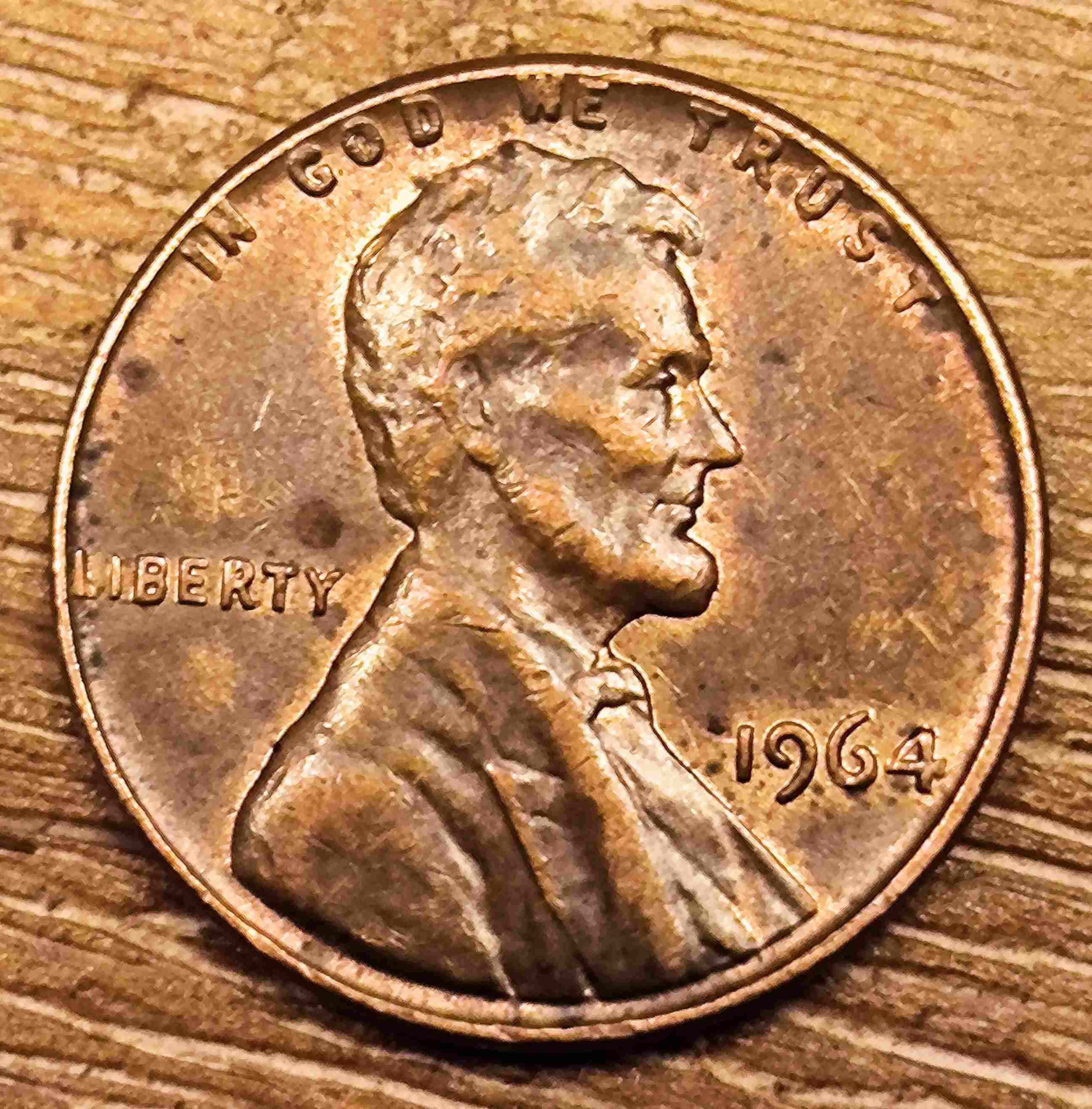 1964-P-LMC-Observe-Double-Die-Date,-Motto-&-Device-Forehead-Hair