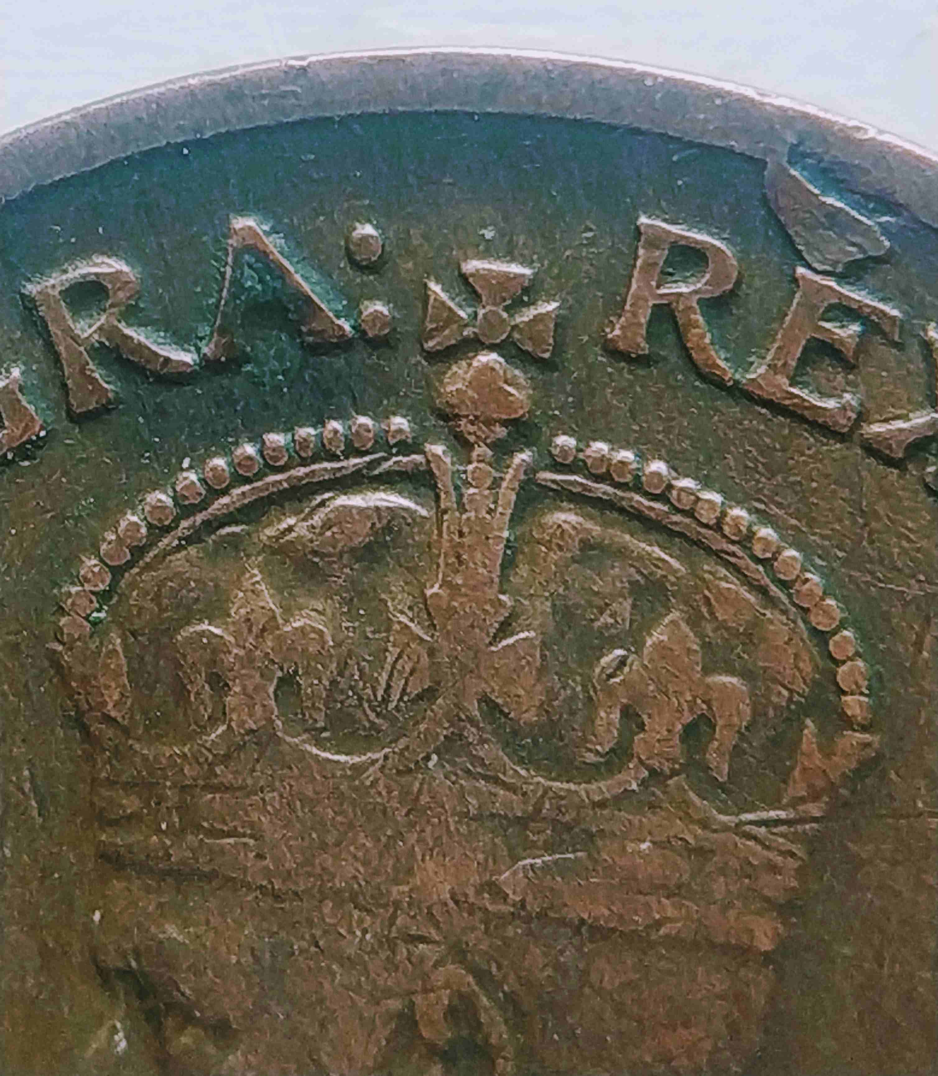 1931-King-George-V--Canada-Cent-Observe-Rim-Die-Chip-Error