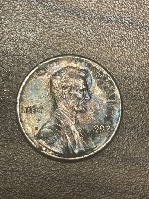 Odd-Looking-1992-Penny-Found-In-Roll,-Looking-For-Any-Info-On-It!