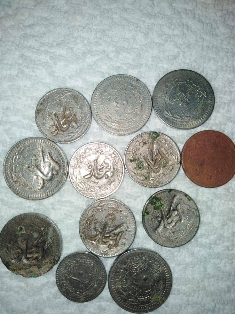 Ottoman-Hejaz-40-20-10-Para-Lot-Help-Pls!!