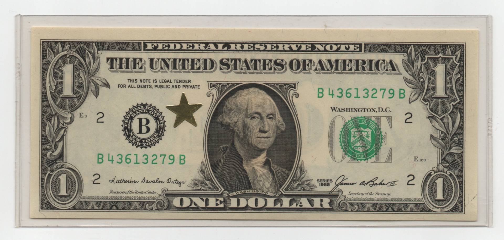 Texas-Sesquicenten-Commemorative-$1-US-Federal-Reserve-Note