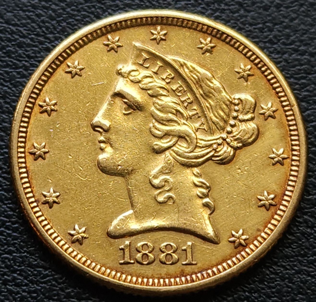 Grading-For-This-1881-$5-Gold-Half-Eagle