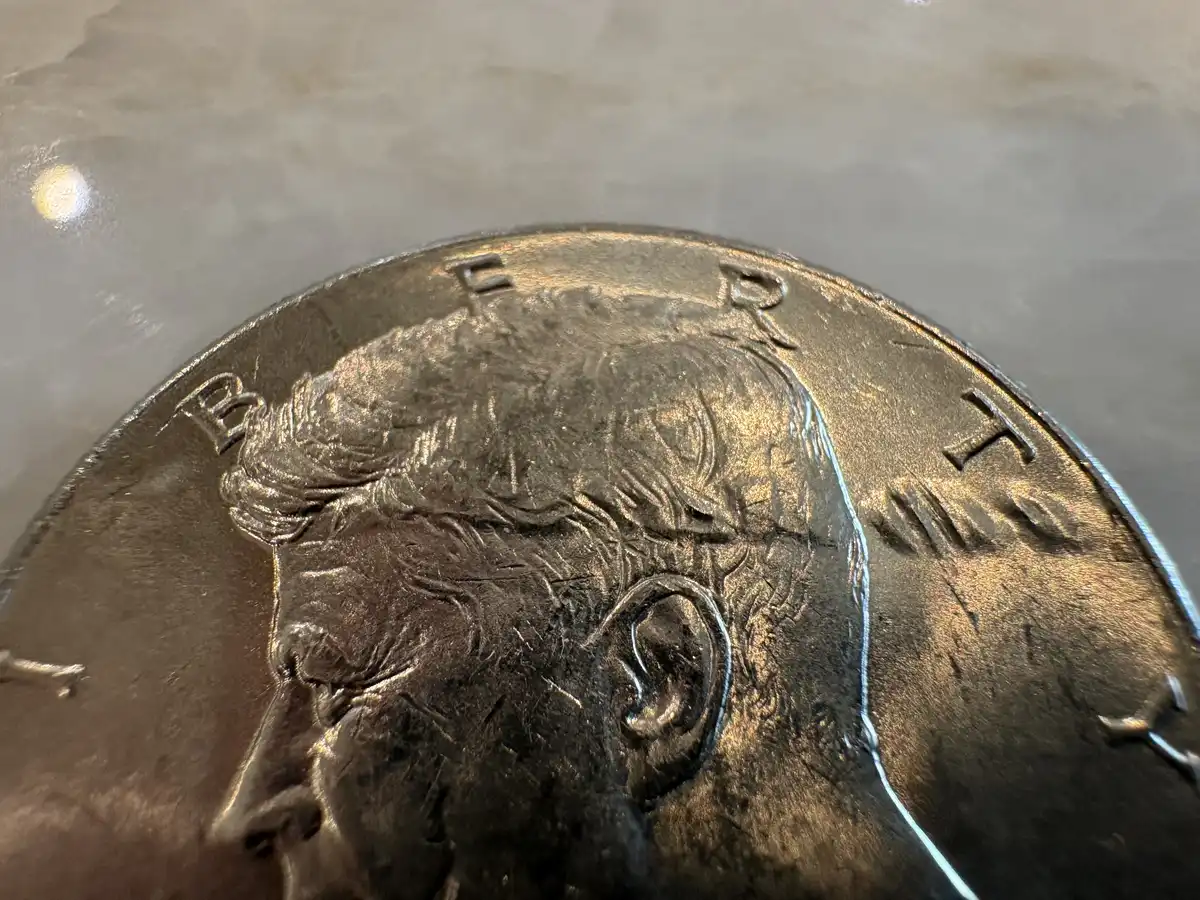 2021-Kennedy-Half-Dollar-Obverse-Lamination/Bubble-Error