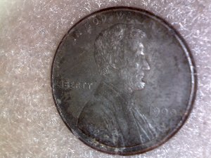 1999-Lincoln-Penny,-Plain-Zinc,-No-Copper-Layer?-Very-Smooth.