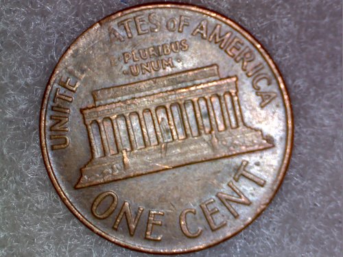 1966-Lincoln-Penny-Post-Damage,-Or-Struck-Through-Issue?