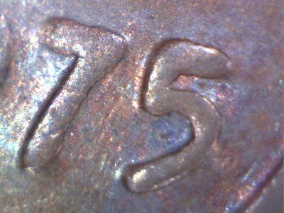 1975-Lincoln-Cent,-Has-A-Bad-Case-Of-Puffy,-Or?