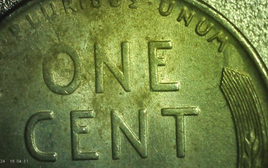 1943-P-Wheat-Penny,-Reverse-Die-Crack