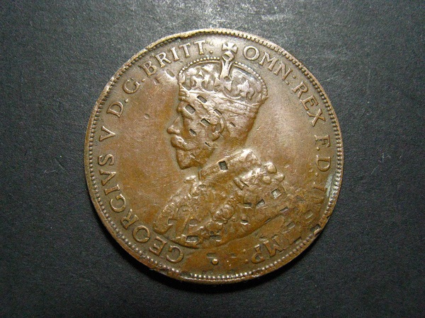 Australia-George-V-'Cheating'-Penny