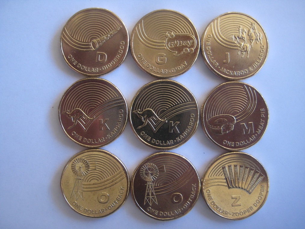 Task---To-Noodle-A-Complete-Set-Of-The-Great-Aussie-Coin-Hunt--'A'-To-'Z'