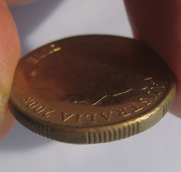 Unusual-Two-Toned-Coin-2008-Dollar