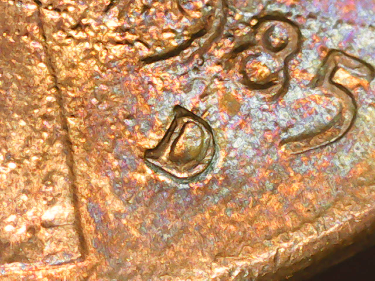 1985-D-Penny-Re-Punched-Mintmark?