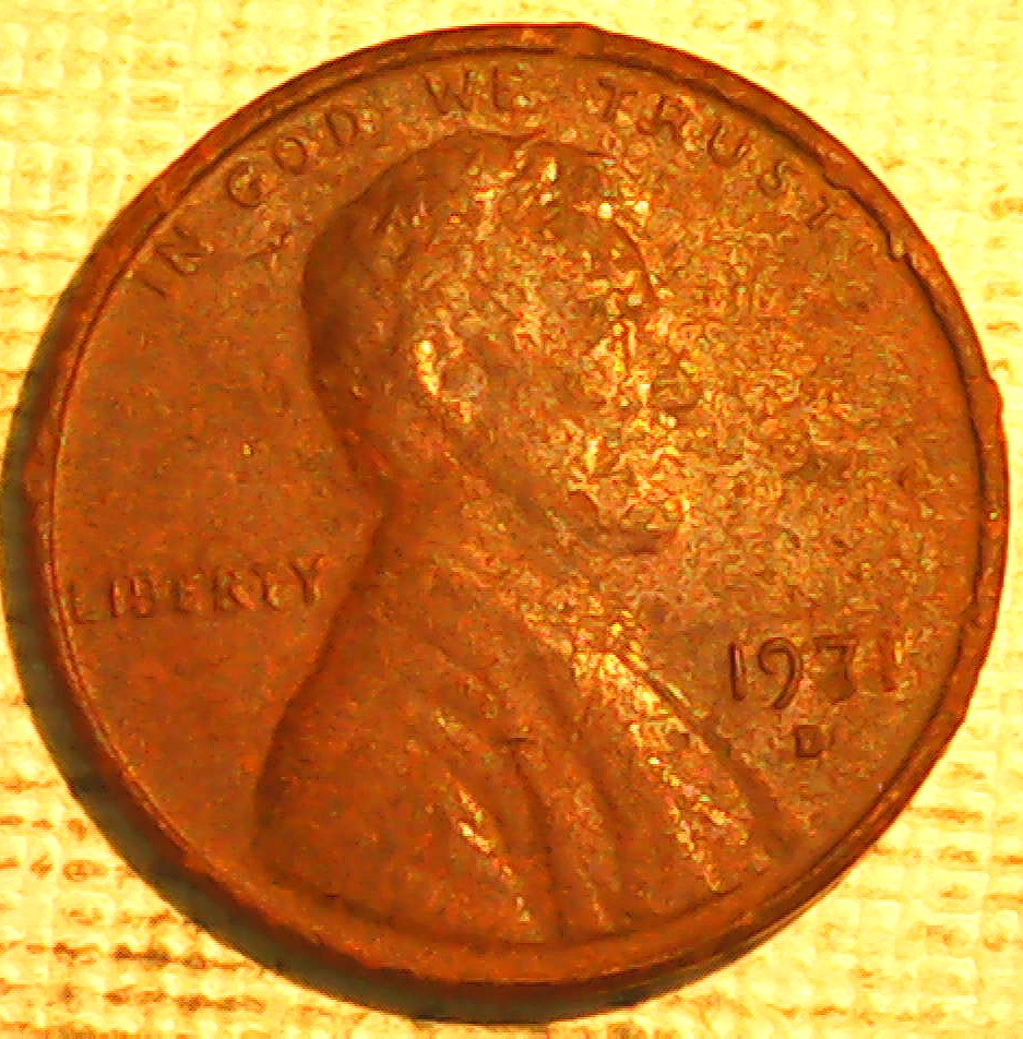 1971-D-Penny-With-An-Odd-