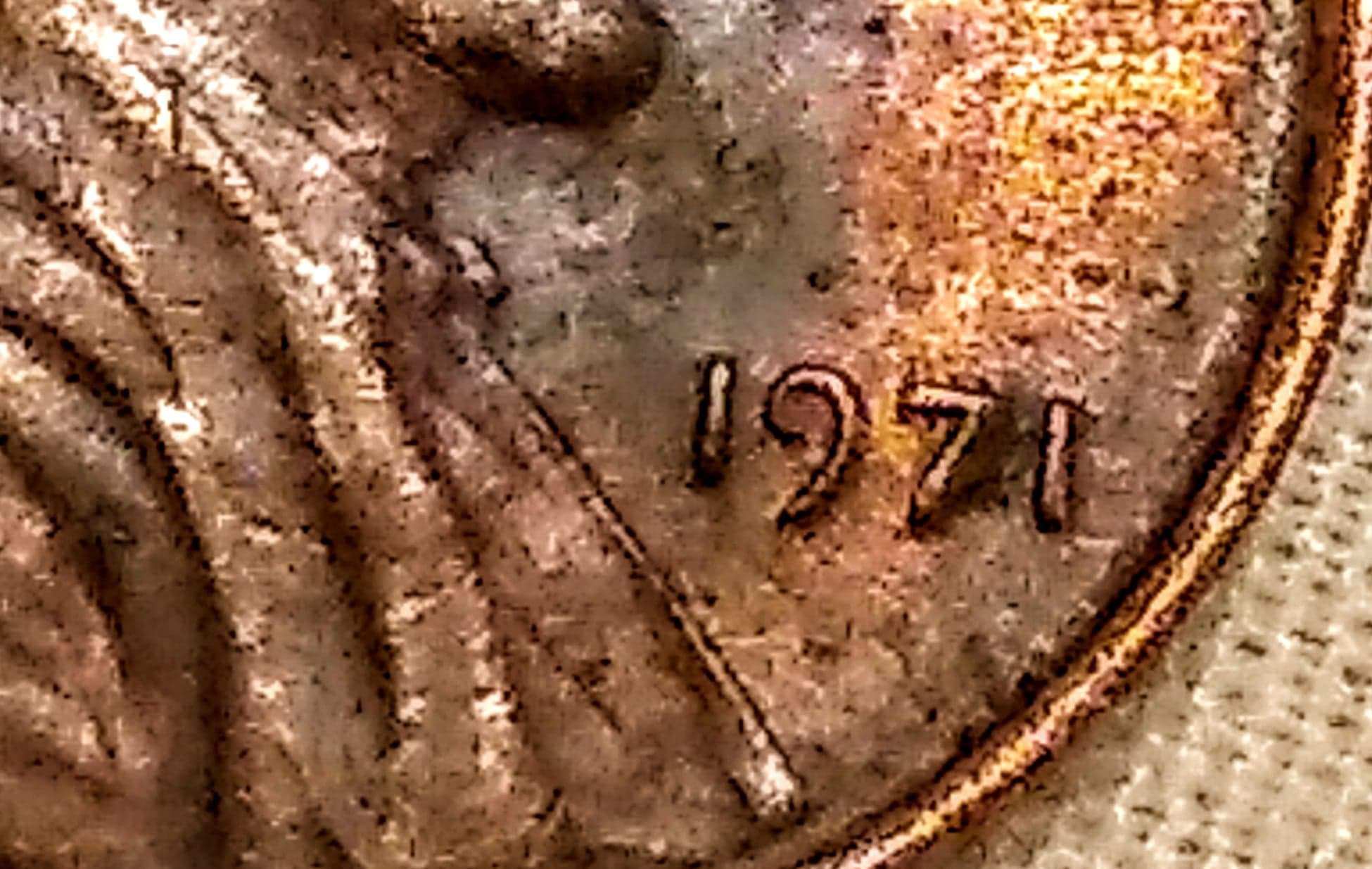 1971-Penny-No.-2-Above-The-Date-Any-Info-?