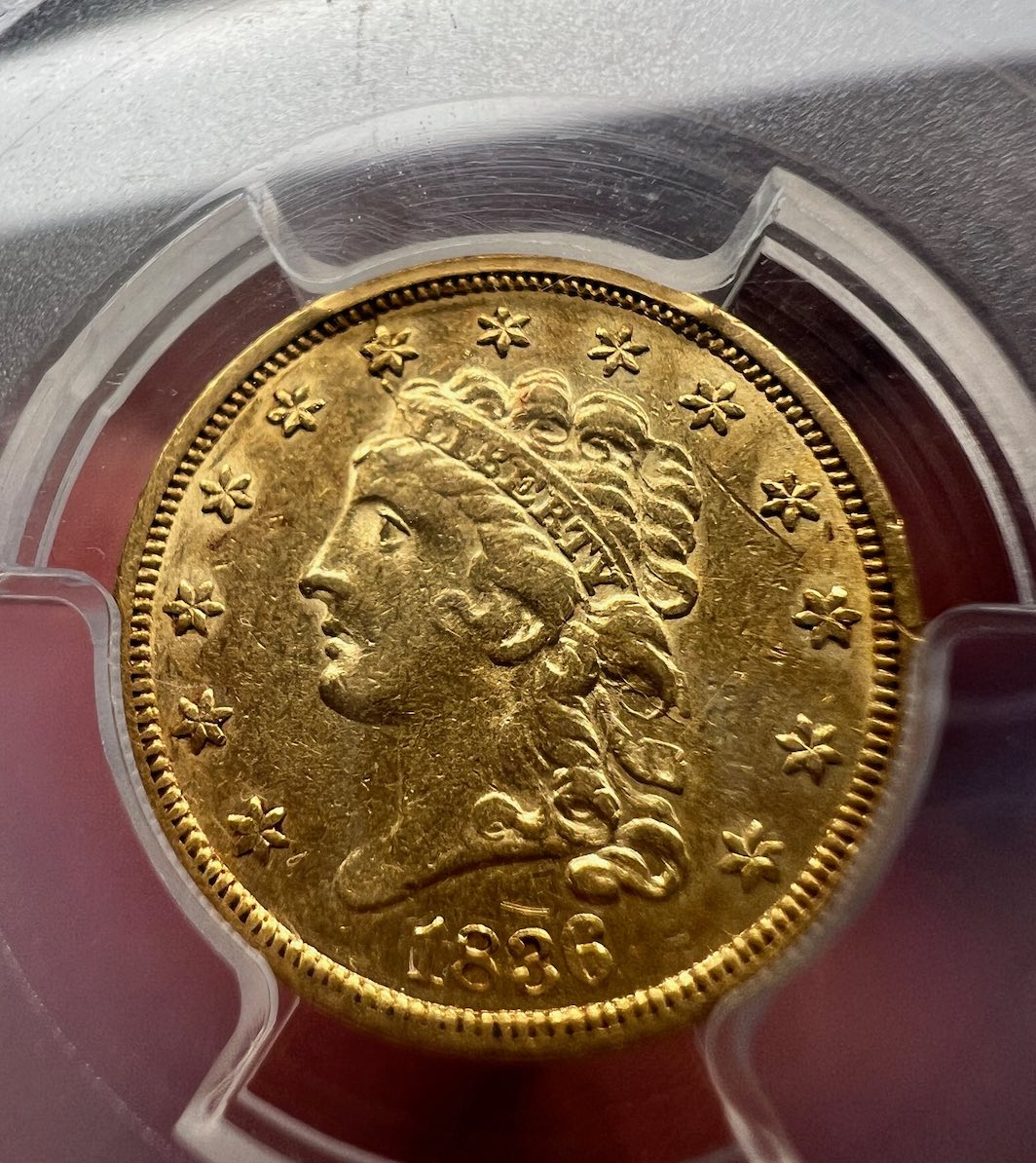 Genuine-PCGS-Holder?-1836-$2.5