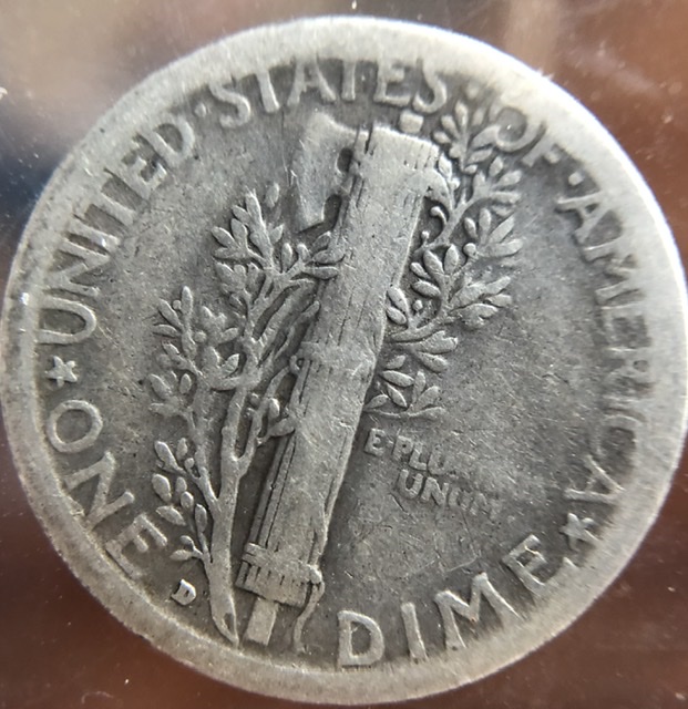 1931-D-Mercury-Dime-For-Grading