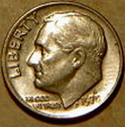 Two-P's-On-Uncirculated-1970-Dime