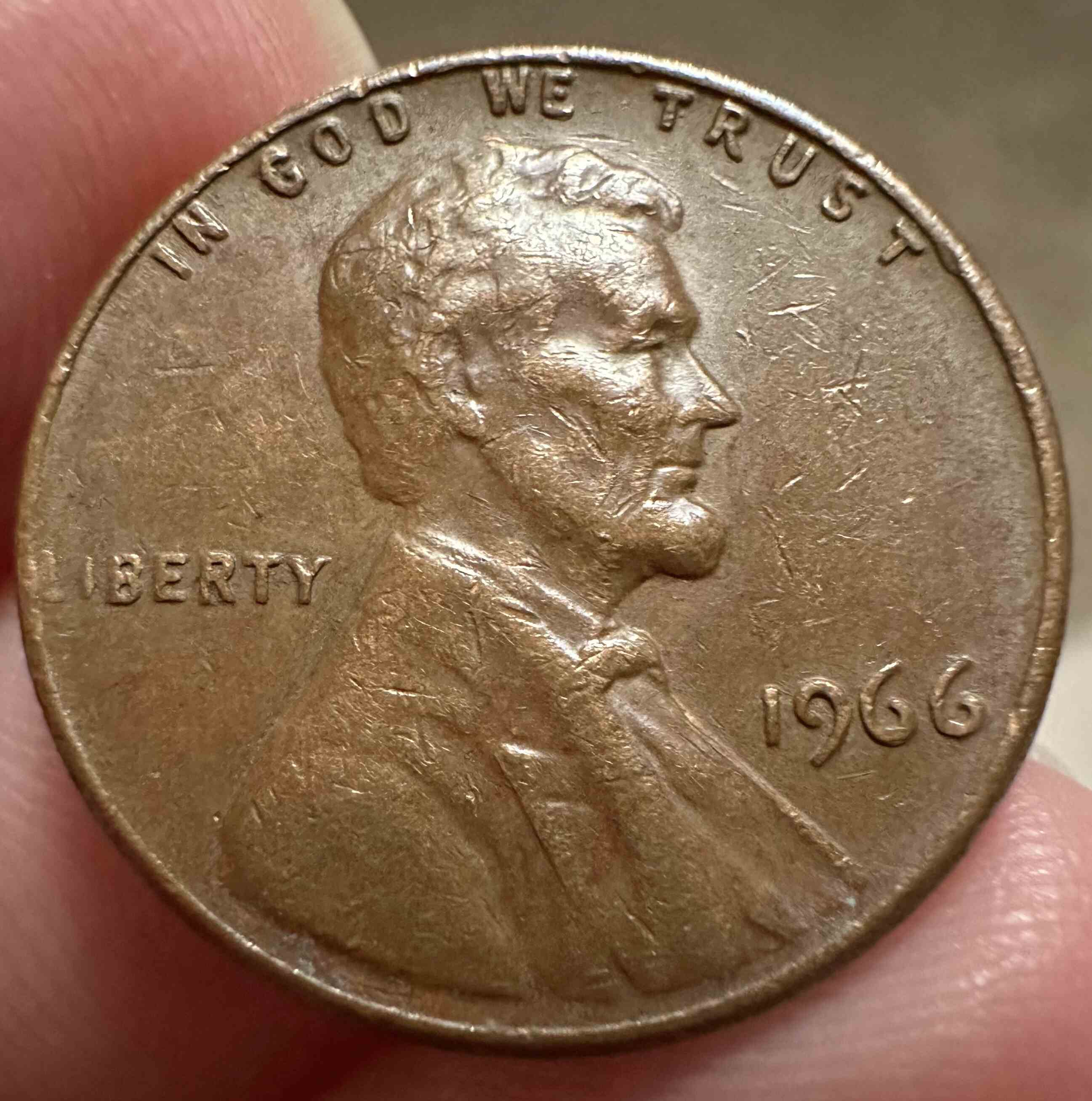 1966-P-Lincoln-Penny-~-Sm-