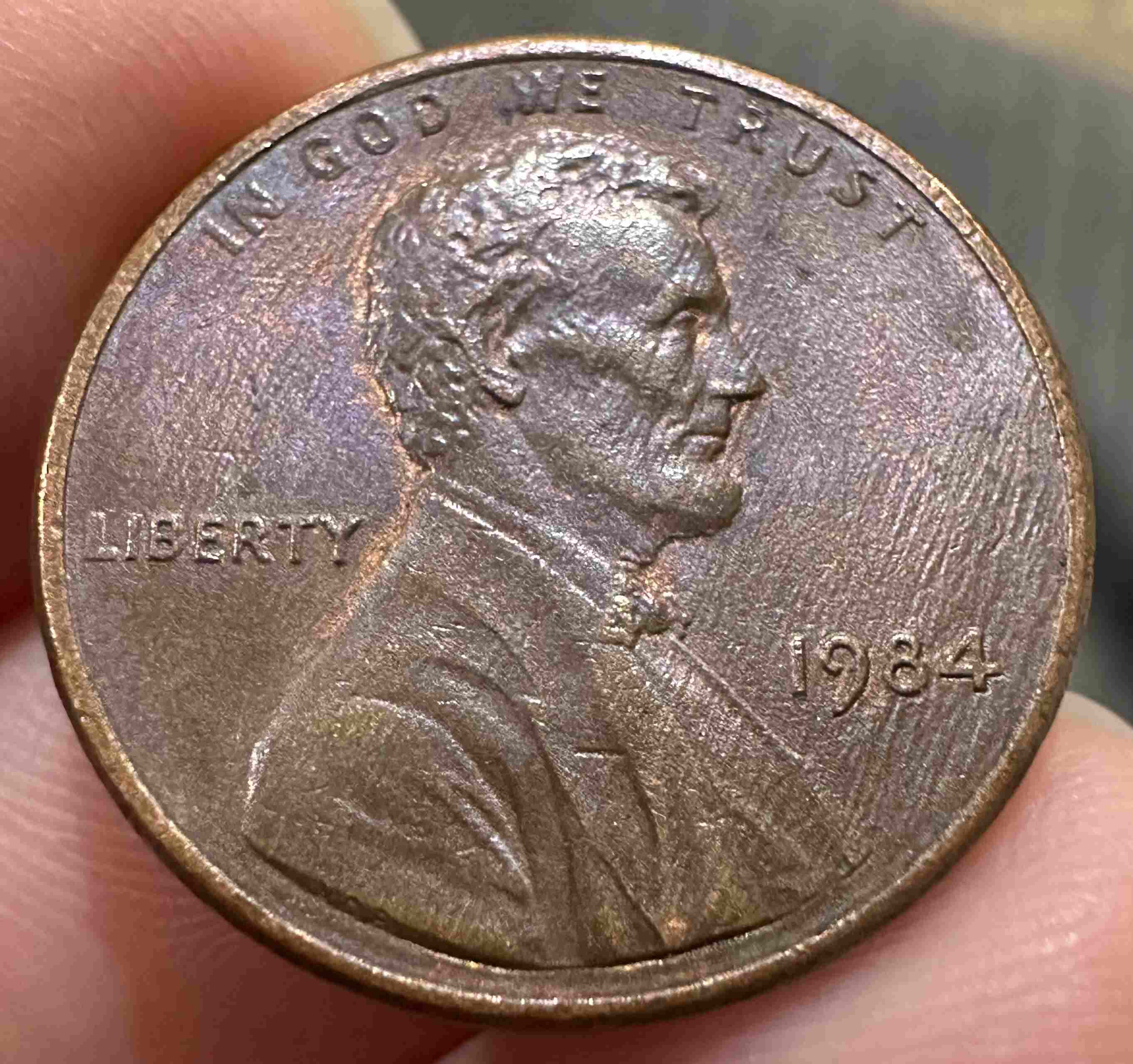1984-P-Lincoln-Penny---OBV-+-REV-Die-Scratches
