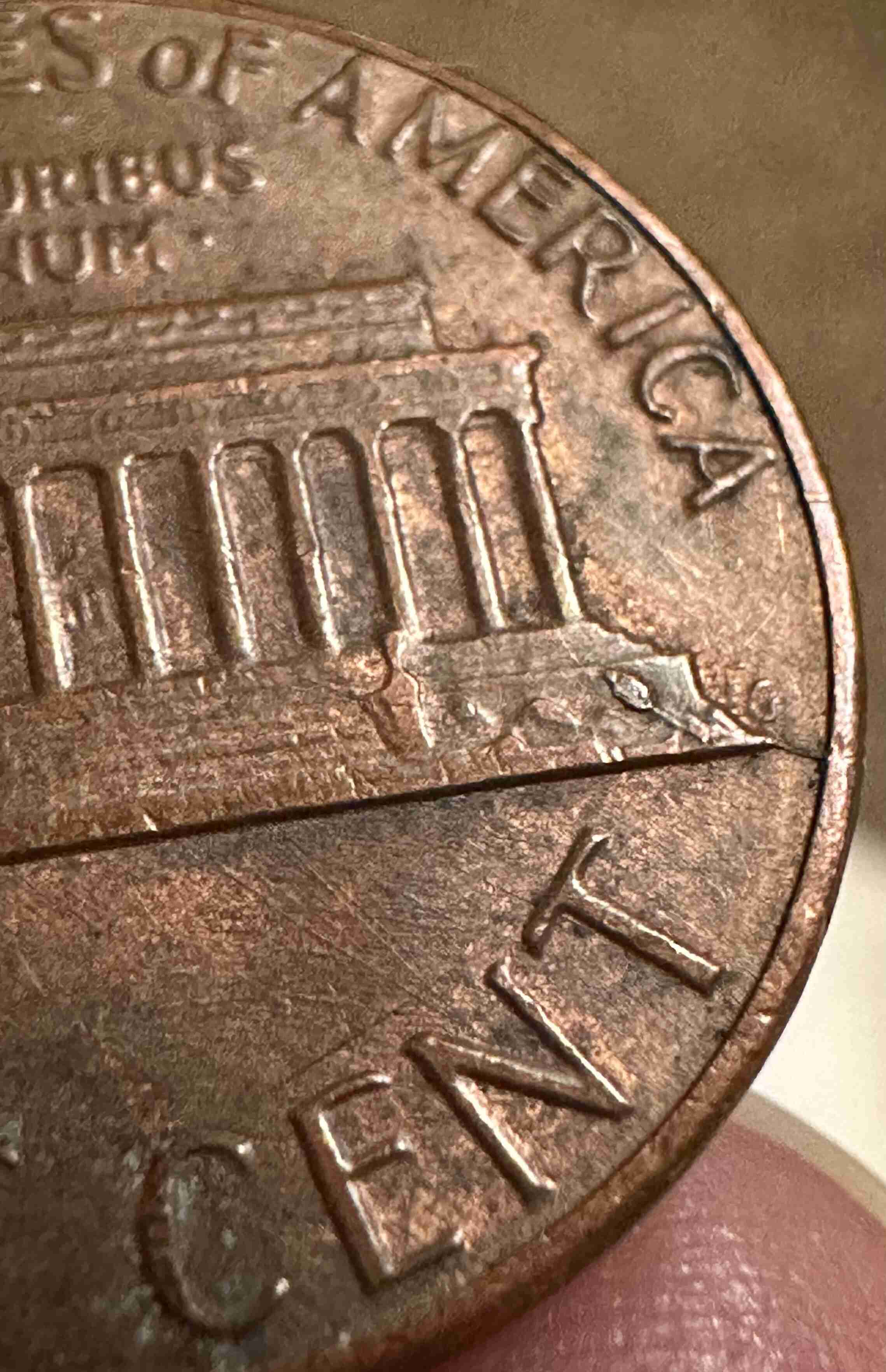 1985-P-Lincoln-Penny---OBV-Triple-Linear-Plating-Bubbles---OBV-MD-+-DDD?